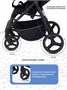 Коляска прогулочная Mowbaby Nimbus Grey 1161678553