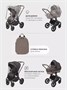 Коляска 2 в 1 Mowbaby Zoom PU Mocca 464225210