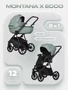 Коляска 2 в 1 Riko Basic Montana X Ecco 21 Green 2054837892
