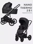 Коляска 2 в 1 Riko Nano Thermo Ecco 01 Black 1160538308