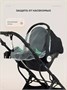 Коляска-трансформер 3 в 1 Rant Basic Pulsar Plus Black 1400530535