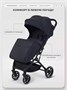 Коляска прогулочная Mowbaby Airy plus Black 1840197363