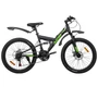 Велосипед 24' ACID F 440 D Black Flat/Neon Green 2026 435391110