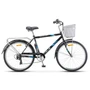 Велосипед Stels Navigator 26" 250 Gent Z010 Серый (с корзиной) (LU089100) 1109450793