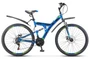 Велосипед Stels Focus 27,5' MD 21 sp V010 Синий/Неоновый-зеленый (LU089832) 1178873816
