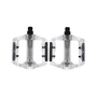 Педали FEIMIN FP-801clear ,110x100 мм, BMX ,стальная ось,подшипник, прозрачные (H000010702) 1973882791