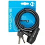 Трос-Замок M-WAVE 8х1500мм, автом.,силиконовый черный (5-231010) 999285009