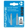 Ниппель удлинитель M-WAVE алюм., F/V 40мм, д/высоких спорт. ободов, (2шт.) серебр. (5-519948) 339364660