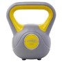 Гиря пластиковая BASEFIT DB-503 4 кг, серый/желтый. 521644876