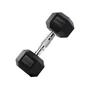 Гантель гексагональная STARFIT DB-301, 8 кг, обрезиненная, черный 869724970