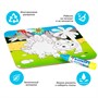 Водная раскраска-пазл Bondibon "Стегозавр" многоразовая (арт. ВВ2354) 1402246455