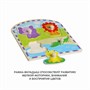 Рамка-вкладыш "ЖИВОТНЫЕ" слон, крокодил, лев, лягушка, деревянная Baby You Bondibon (арт. ВВ1496-Б) 2053241188