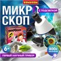 Микроскоп 40-800X с подсветкой и светофильтрами, переносная ручка Французские опыты Науки с Буки Bondibon (арт. ВВ5286) 203385326