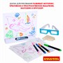Доска для рисования "ПОДВОДНЫЙ МИР" с 3D эффектом Bondibon (арт. ВВ3115) 346429434