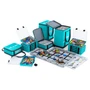 Комплект из 5 образовательных наборов VEX GO Kit 269-7781 418133780