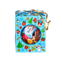 Вкусный новогодний подарок «Елочный шарик голубой (игрушка на елку)» 502477224
