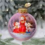 Шар "Козочка с козлятками1", 80 мм., в подарочной упаковке 2006432515