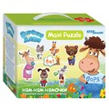 Мозаика "puzzle" 6в1 "Буренка Даша" (RIKI) # 68004