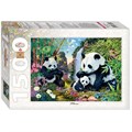 Мозаика "puzzle" 1500 "Панды" # 83075